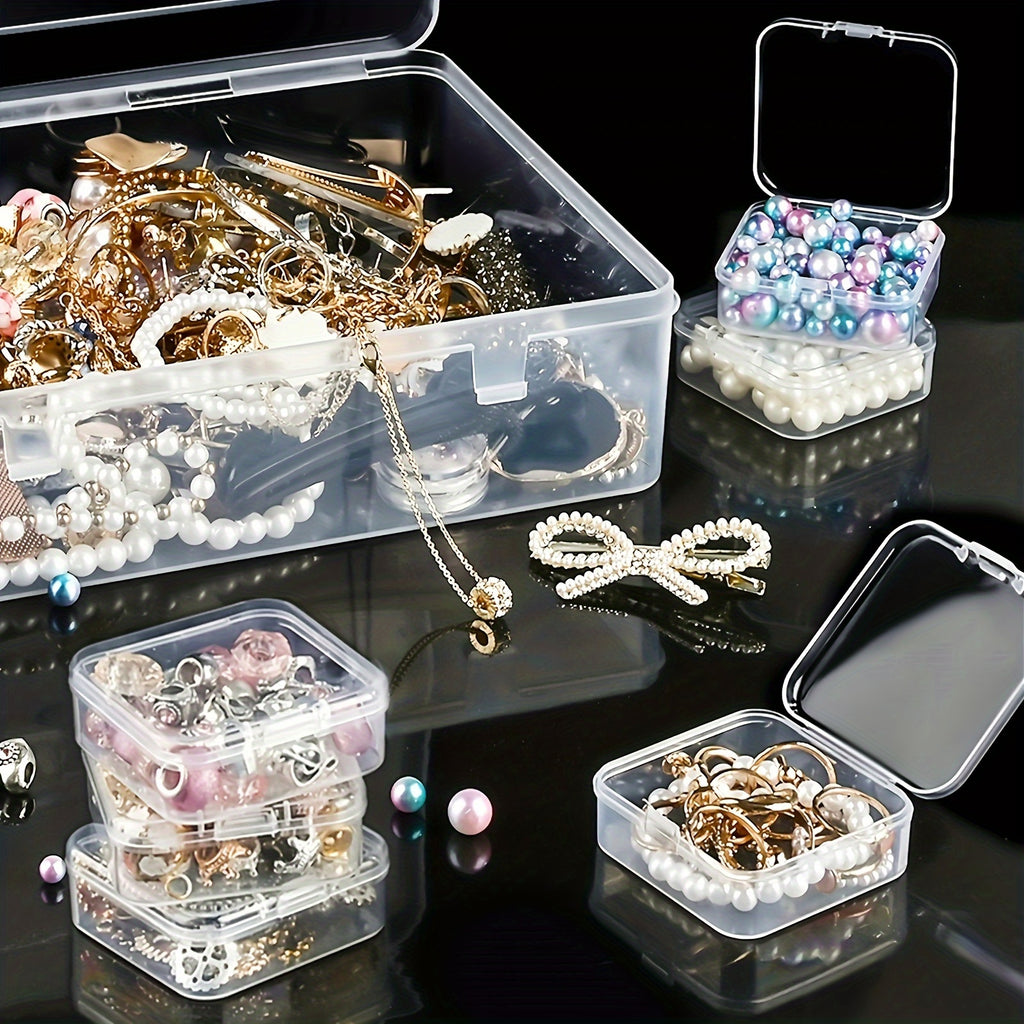 Large Capacity Jewelry Box with 30 Compartments Storage Box