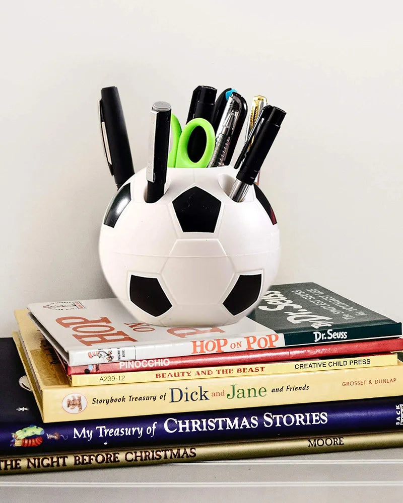 Durable And Creative Football Desktop Organizer