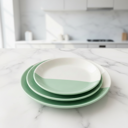 Danny Home 3-Pieces Porcelain Bowl Set