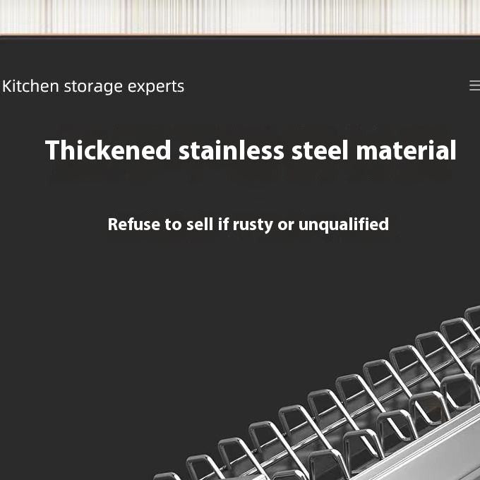 Stainless Steel Heavy Quality Kitchen Dishes Rack