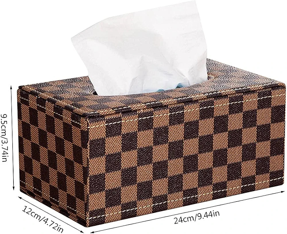 Elegant Simple Luxurious Style Tissue Box