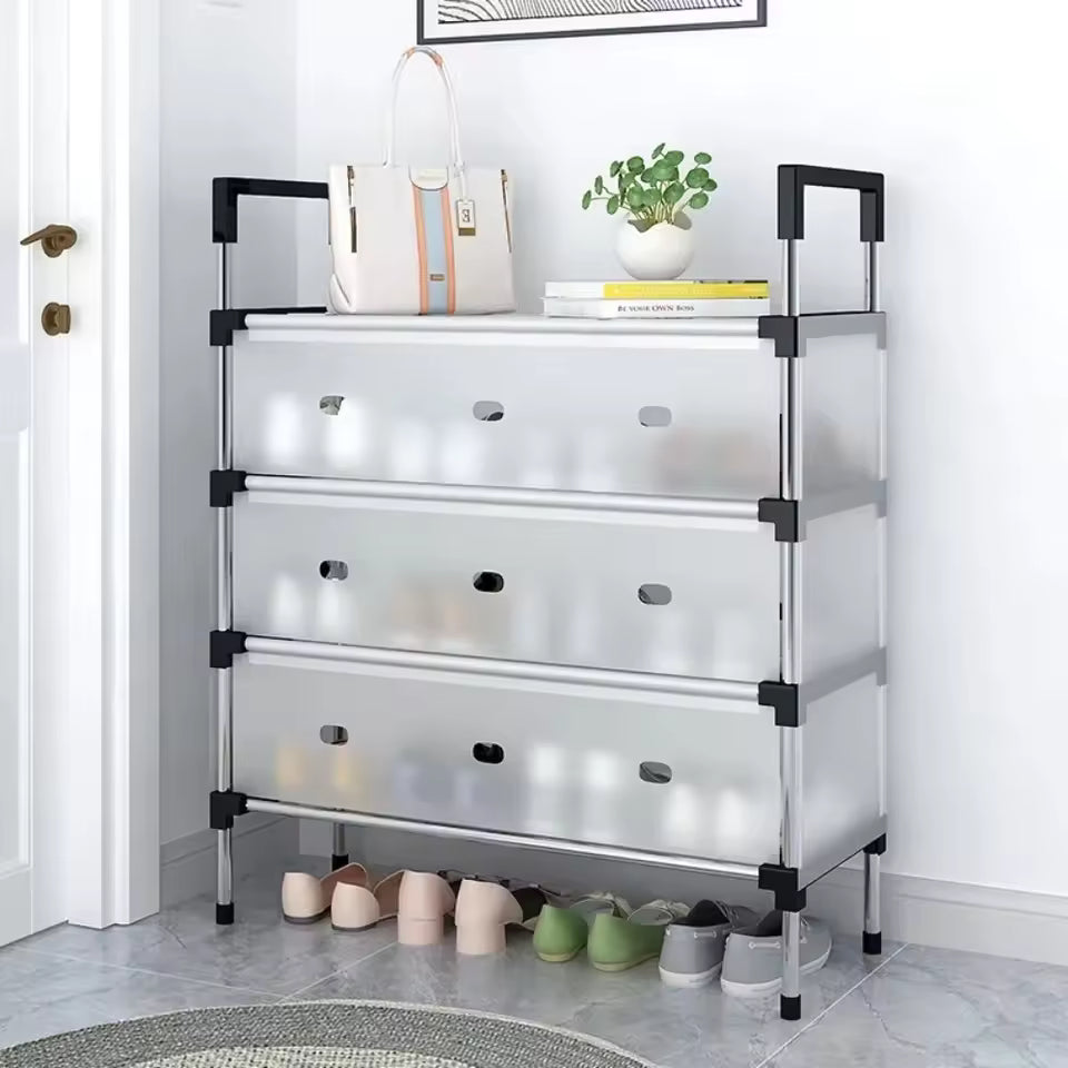 Multilayer Dustproof Shoe Storage Rack Heavy Quality