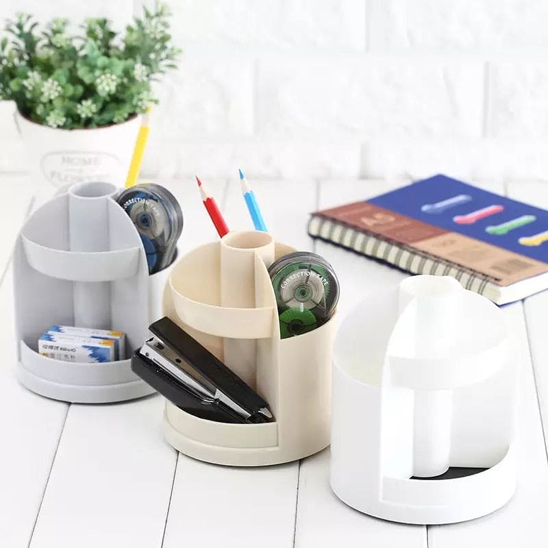 Rotating 360⁰ Degree Multipurpose Desktop Storage Organizer