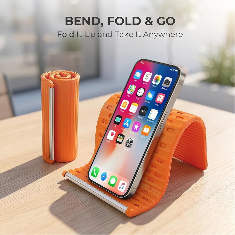 Flexible & Foldable Silicone Phone Stand