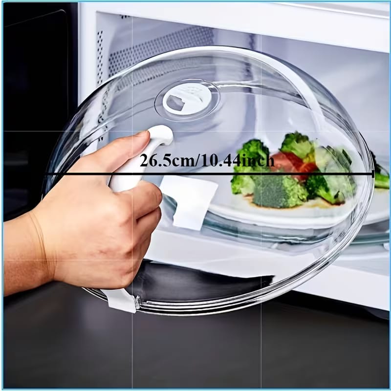 Microwave Food Cover Splash Proof Plate Cover