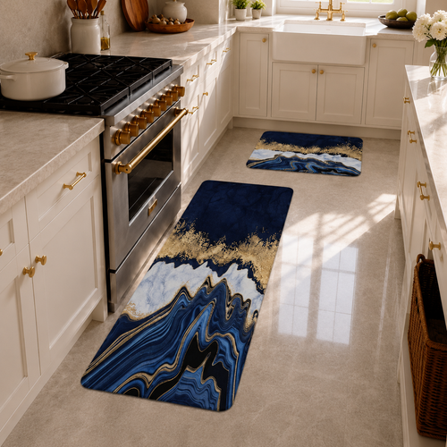 Luxury House Kitchen Floor Mat Set