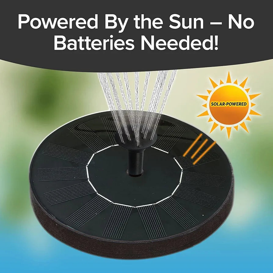 Solar Powered Magic Fountain