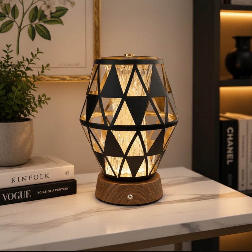 Elegant Crystal Decorative Table Lamp