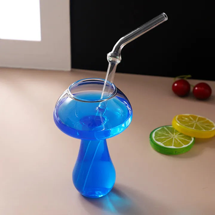 Creative Stylish Mushroom Shaped Glass