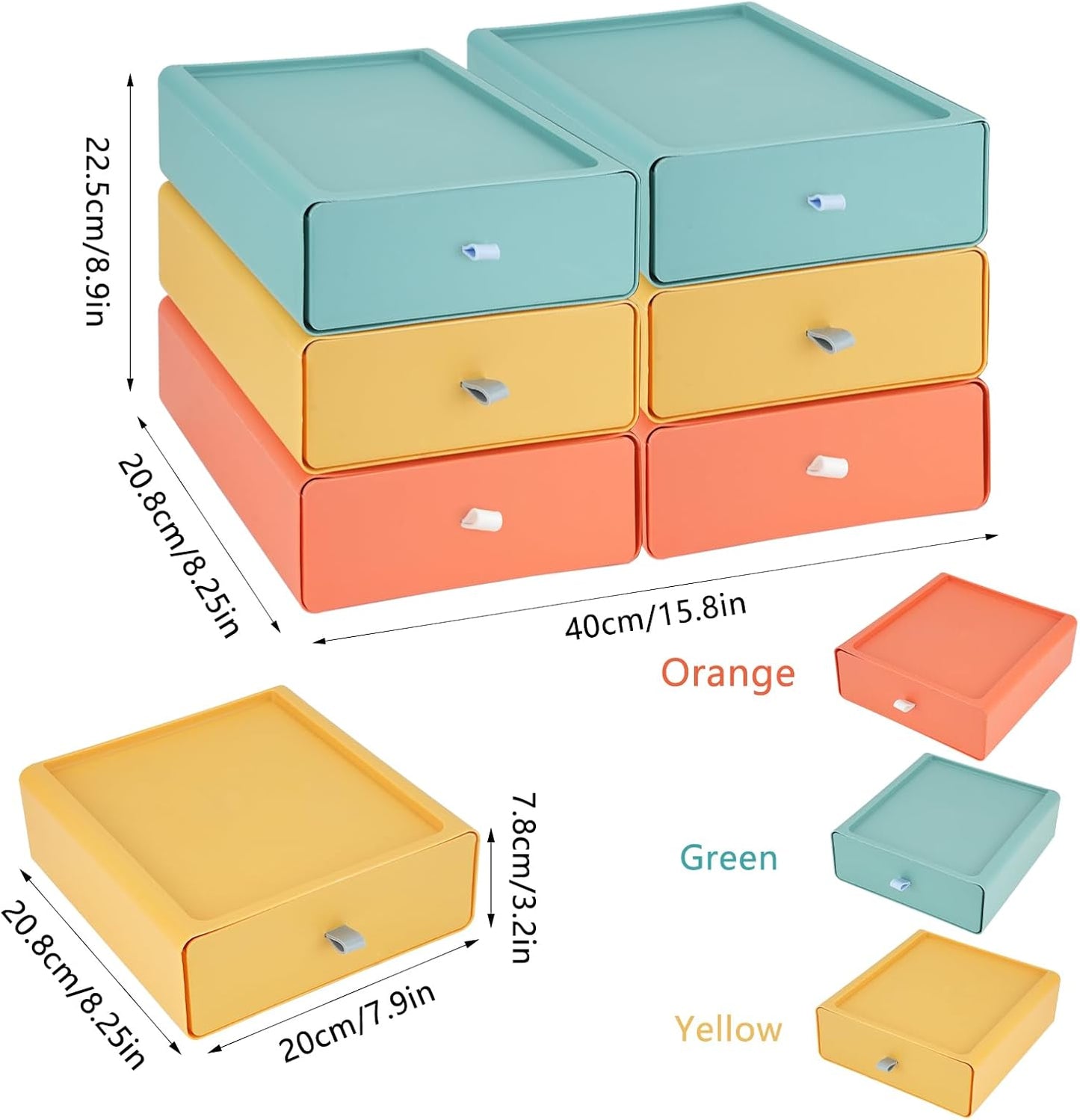 Multipurpose Drawer Shelf Storage Organizer