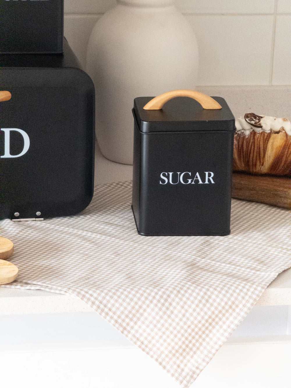 Modern Nordic Style Bread Box Set