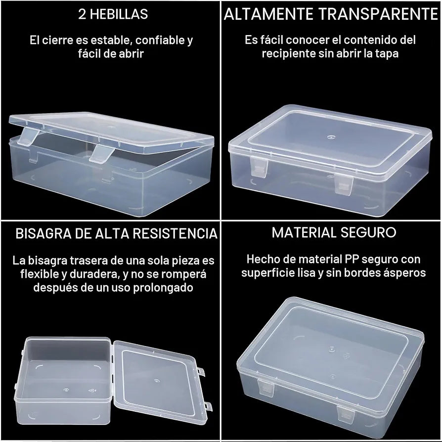 Large Capacity Jewelry Box with 30 Compartments Storage Box