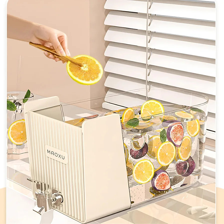 Maoxu Refrigerator Luxury Beverage Dispenser Leakproof 5.3 Liter