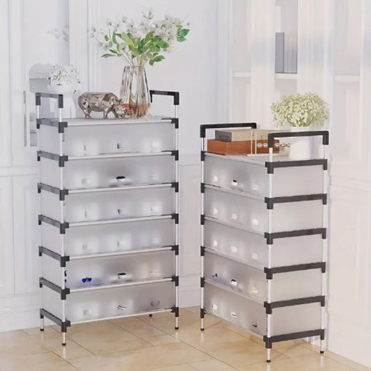 Multilayer Dustproof Shoe Storage Rack Heavy Quality
