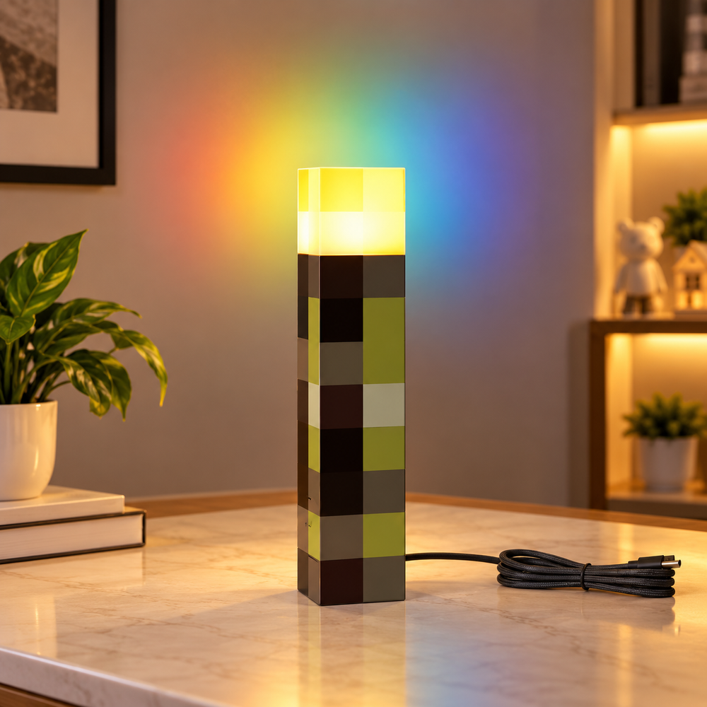 Colorful LED Pixel LED Night Lamp