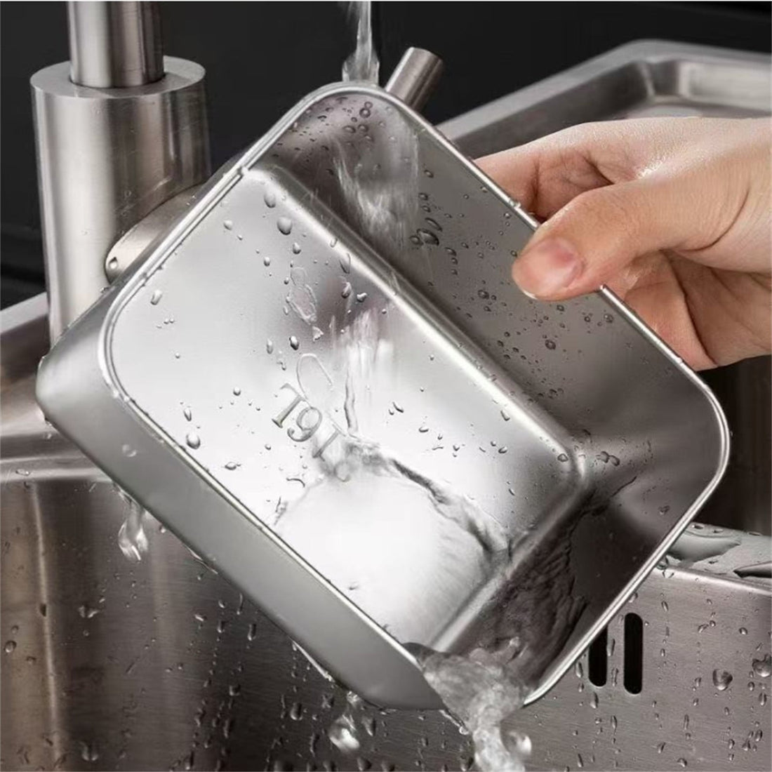 Stainless Steel Airtight Food Storage Container Set (Pack Of 4)