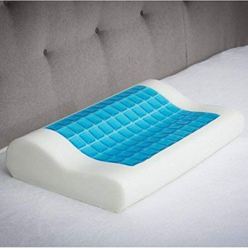 Restform Cool Viscoelastic Pillow Memory Foam Neck And Shoulder Support