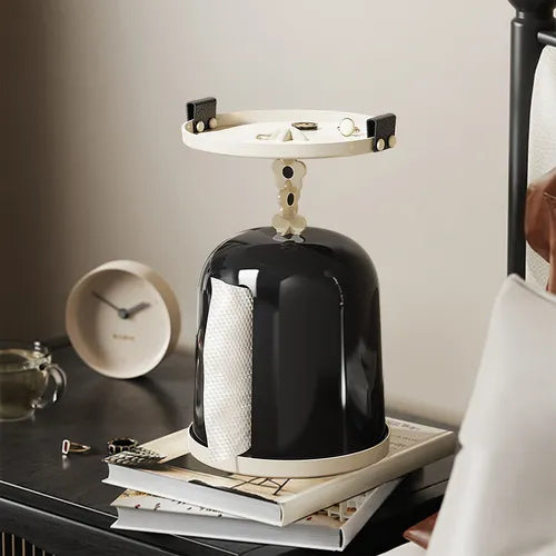 Modern Luxury Black Tissue Box