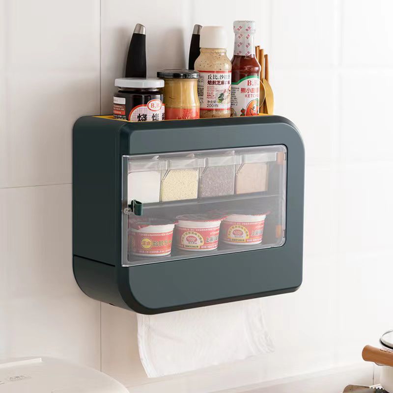 Wall Mounted Seasoning Spice Rack