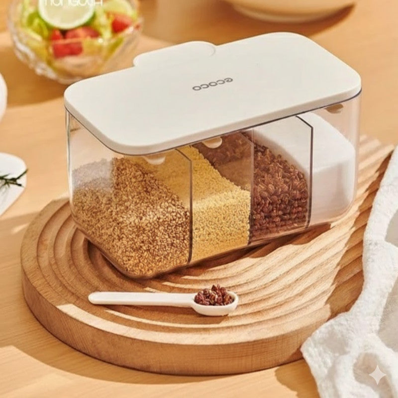 ECOCO Multi-compartment Sealed Seasoning Box