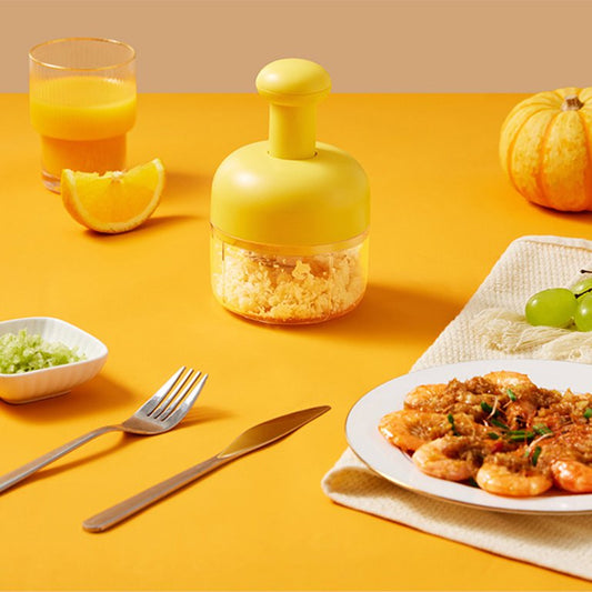 Manual Garlic Press Crusher Tool