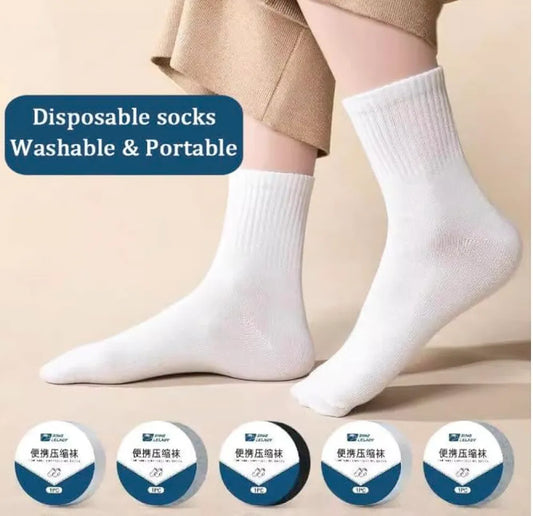 Portable Disposable Socks Travel Essential Breathable