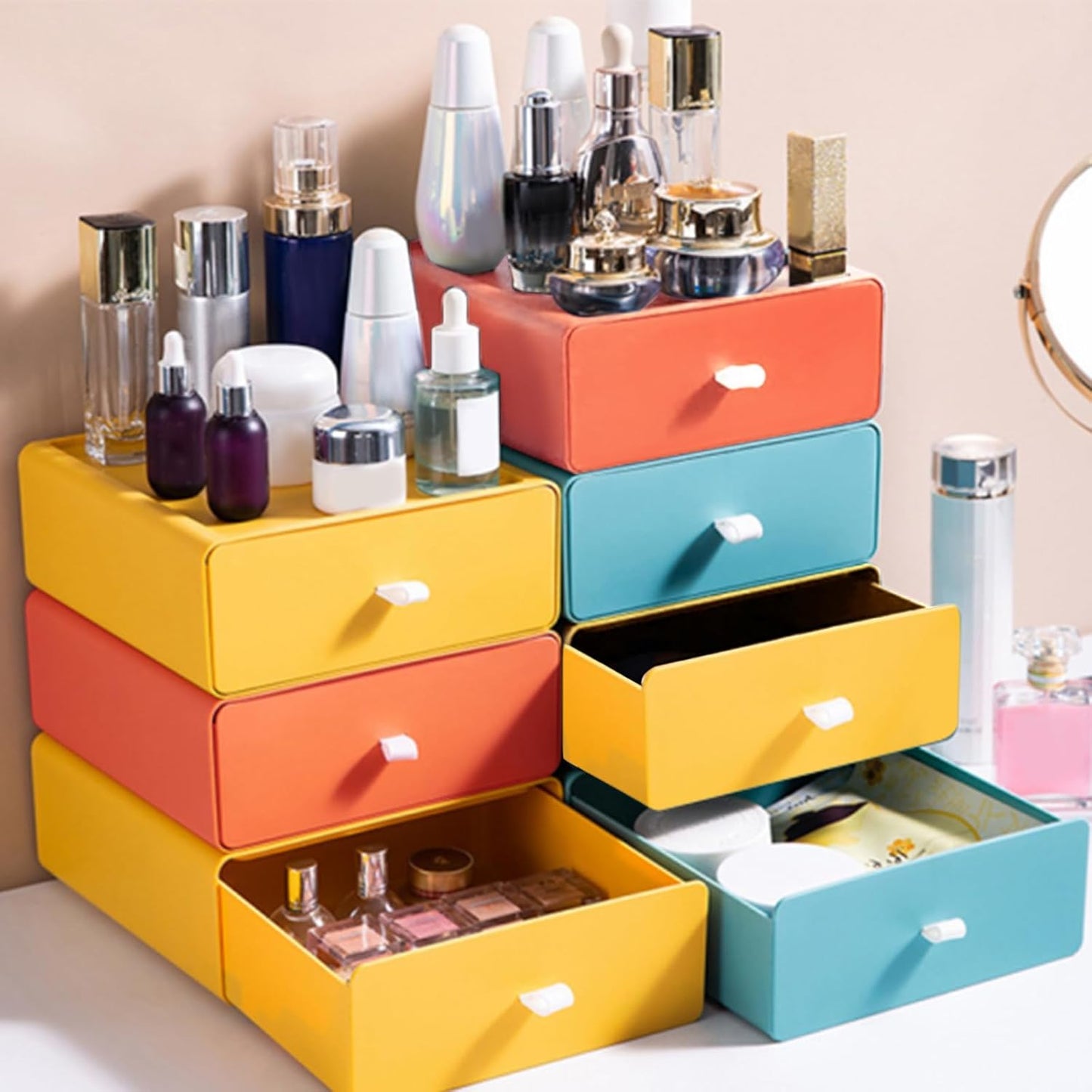 Multipurpose Drawer Shelf Storage Organizer