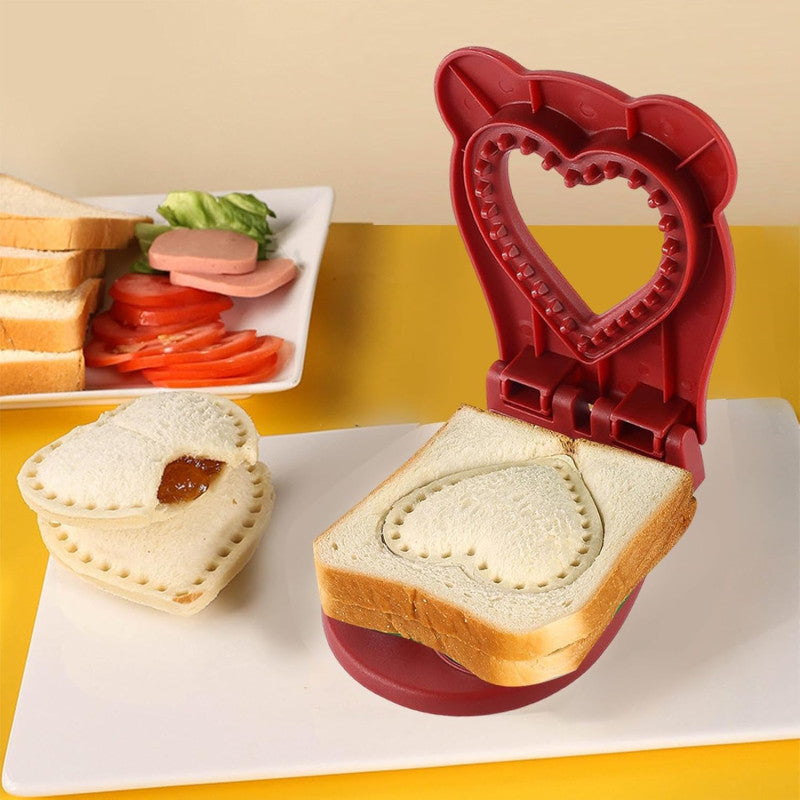 Heart Shaped Stainless Steel Sandwich Cutter