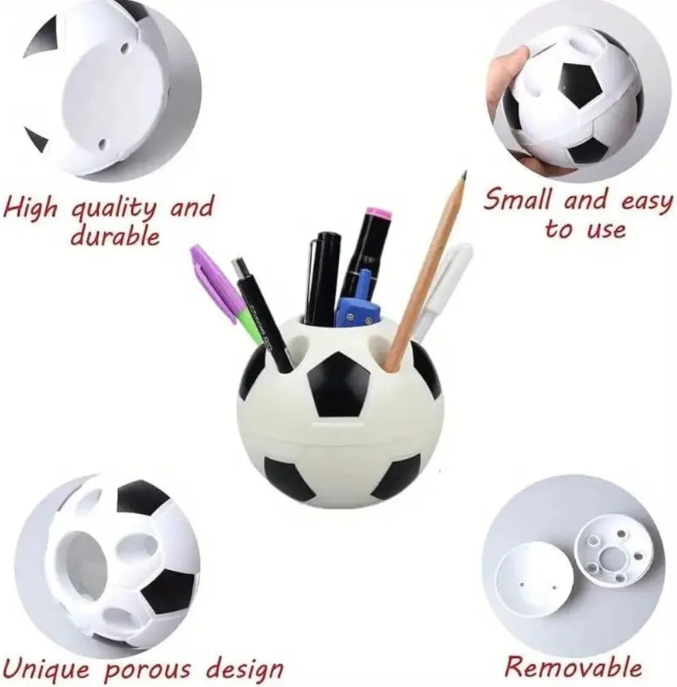 Durable And Creative Football Desktop Organizer