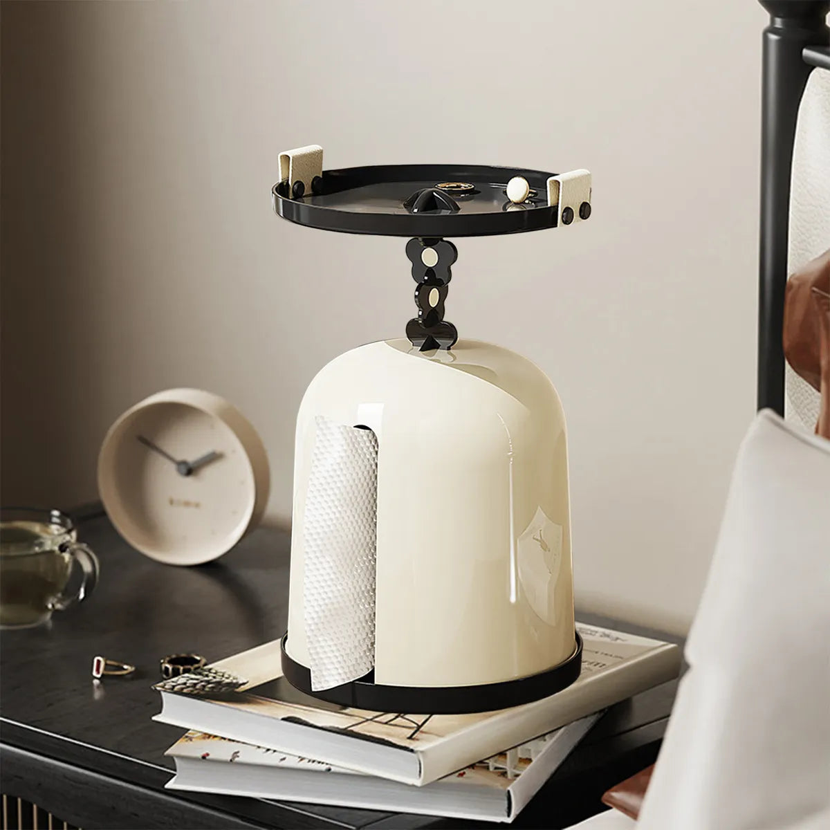 Modern Luxury Black Tissue Box