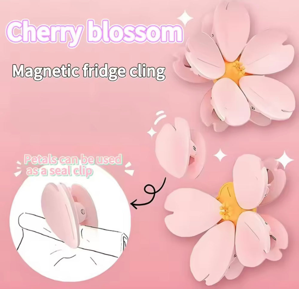 Floral Flower Shape Food Bag Sealing Clip