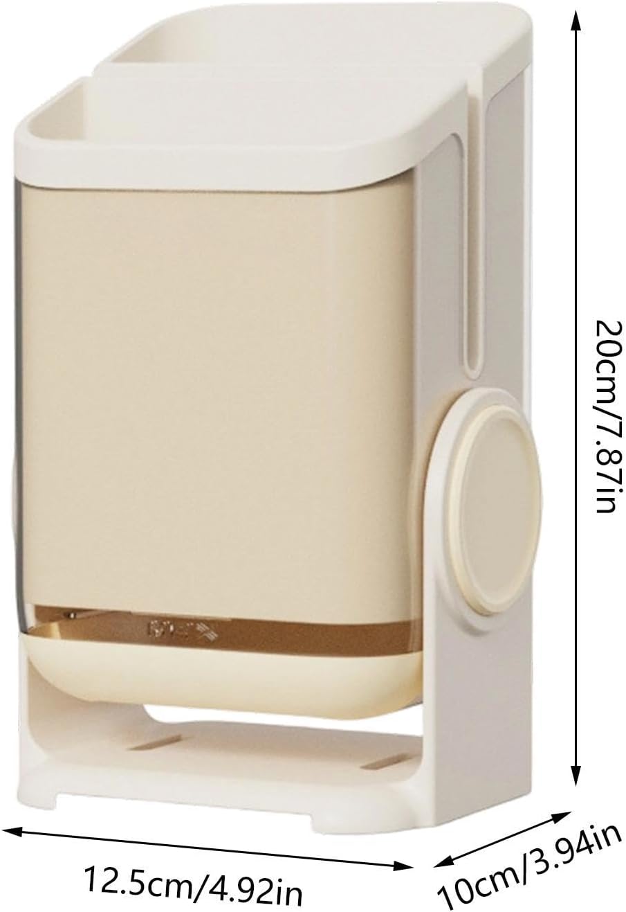 Wall Mounted Rotating Cutlery Holder
