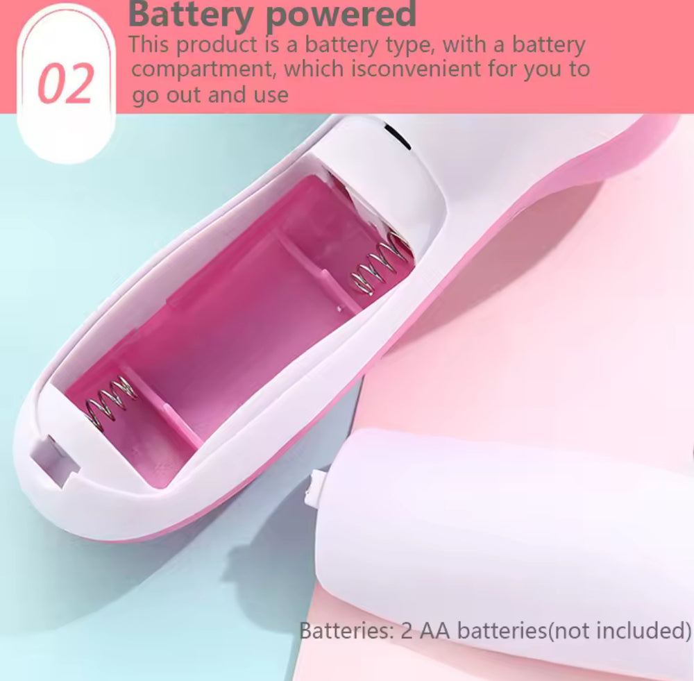 5 In 1 Multifunctional Face Cleansing Brush, Battery Powered Facial Cleaner