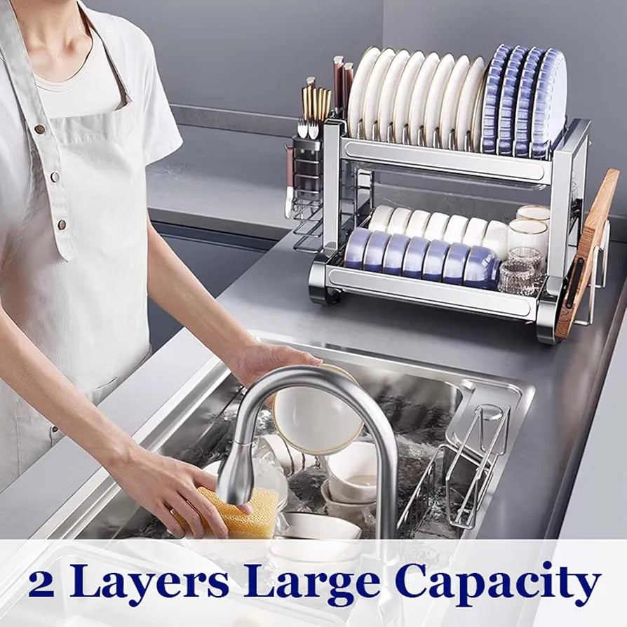 Stainless Steel Heavy Quality Kitchen Dishes Rack