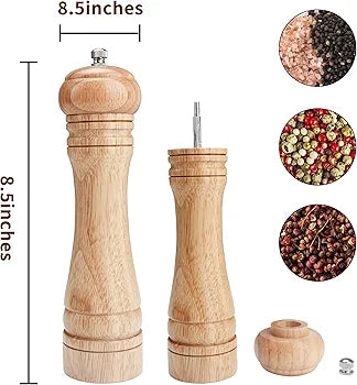 Manual Wooden Salt And Pepper Grinder