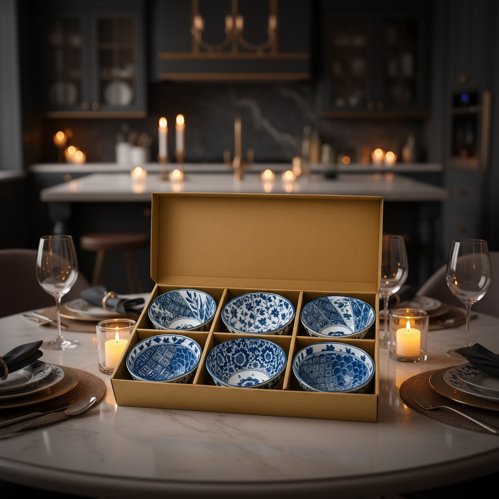 Premium 6 Pieces Serving Bowl Different Designs