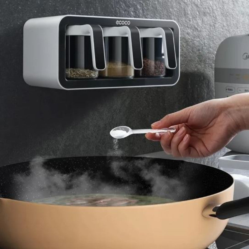 Premium Quality Wall Mounted Ecoco Spice Rack Organizer