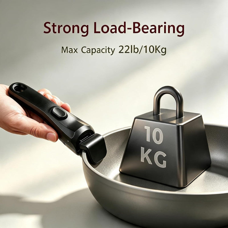 Universal Pot Handle Detachable Replaceable Cookware Handle
