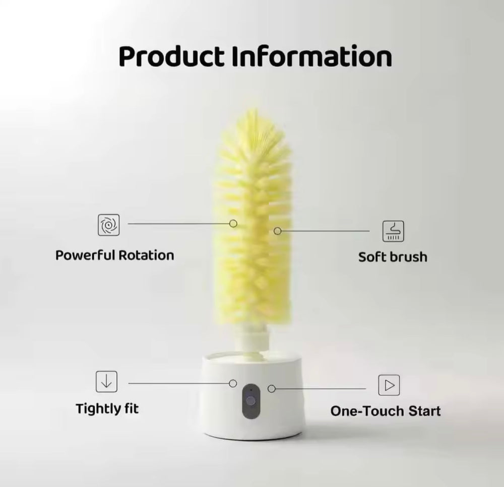 Rechargeable Automatic Glass Cleaning Brush