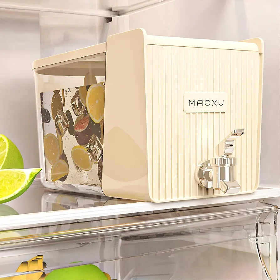 Maoxu Refrigerator Luxury Beverage Dispenser Leakproof 5.3 Liter