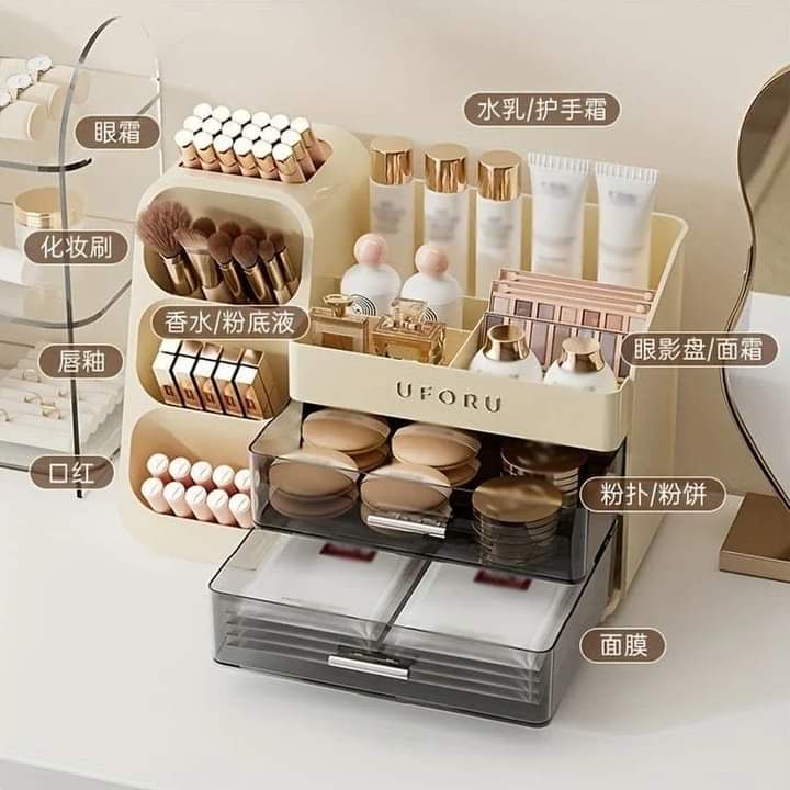 Stylish Luxury Cosmetics Storage Organizer