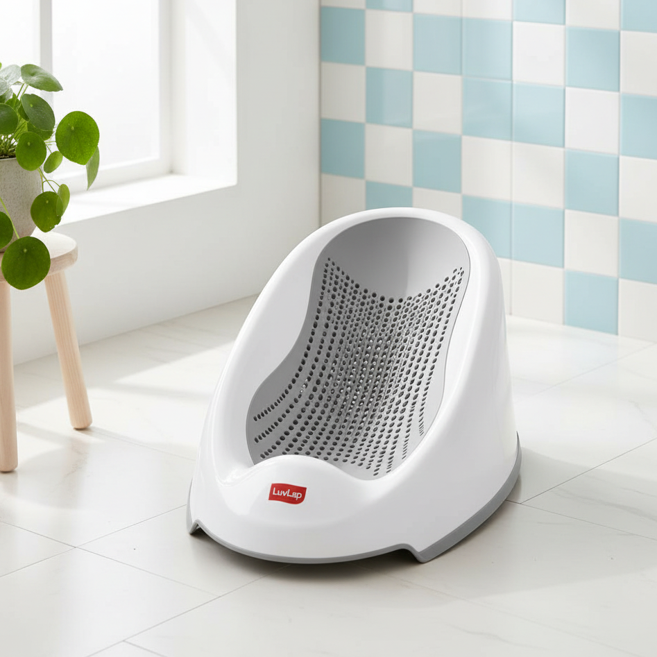 Breathable Baby Bath Support Seat