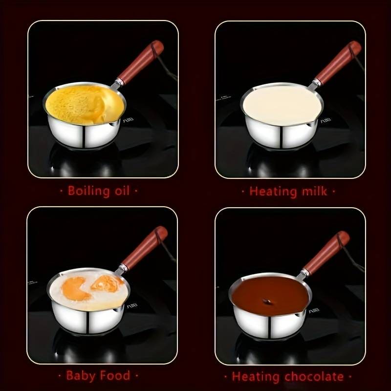 Stainless Steel Hot Oil Frying Pan