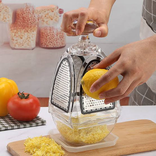 4-In-1 Multifunctional Vegetables & Cheese Grater With Storage Box