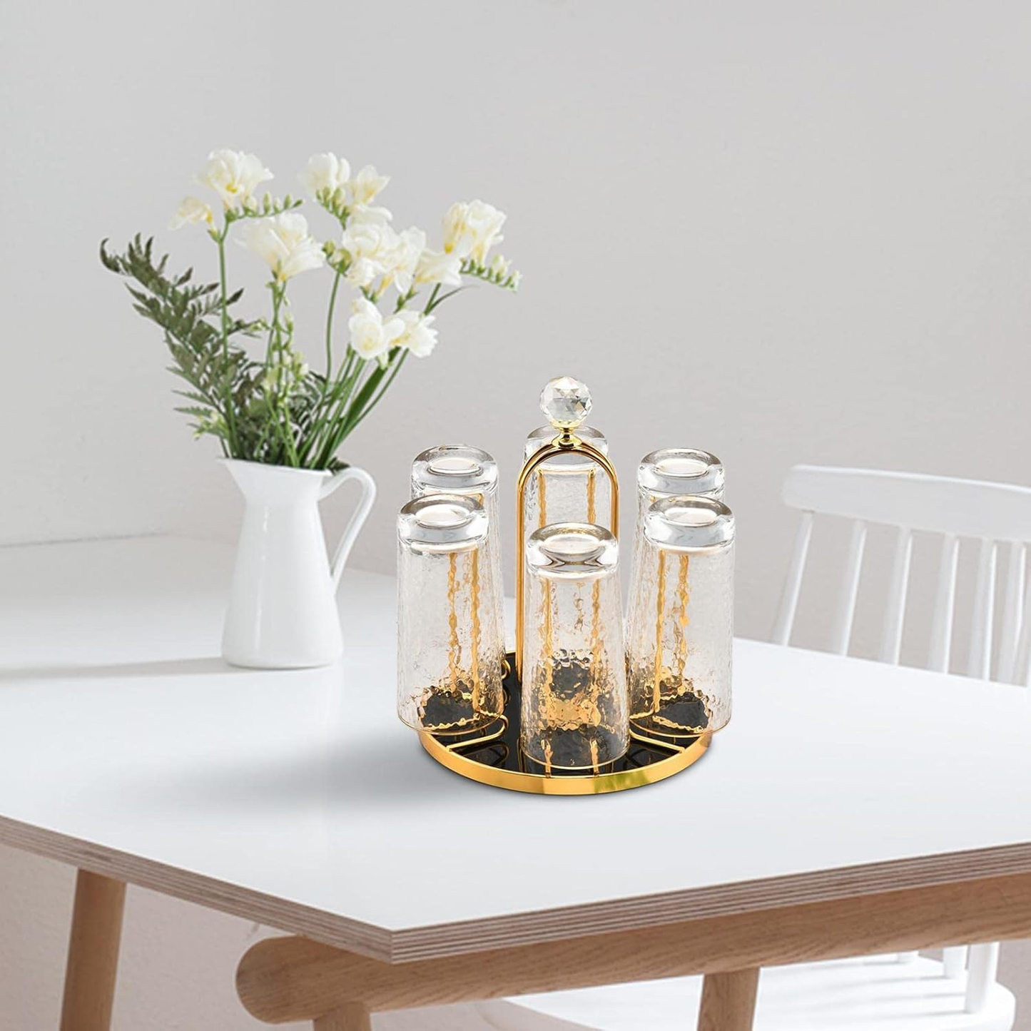 360⁰ Rotating Metal Cup Holder Stand