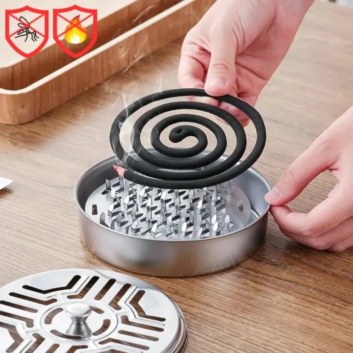 Stainless Steel Mosquito Coil Holder