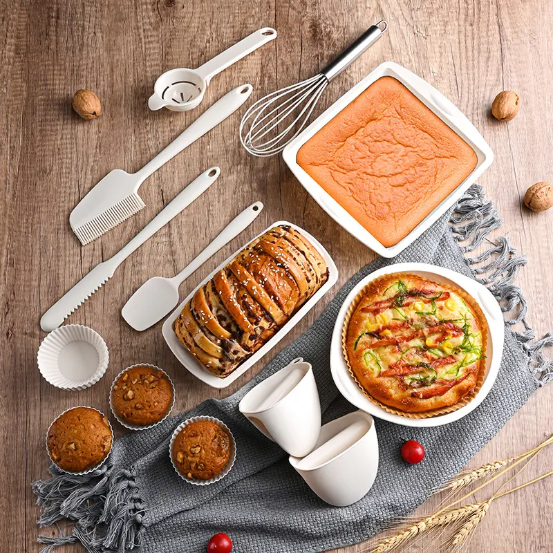 22-Piece Portable Non-Stick Silicone Baking Set