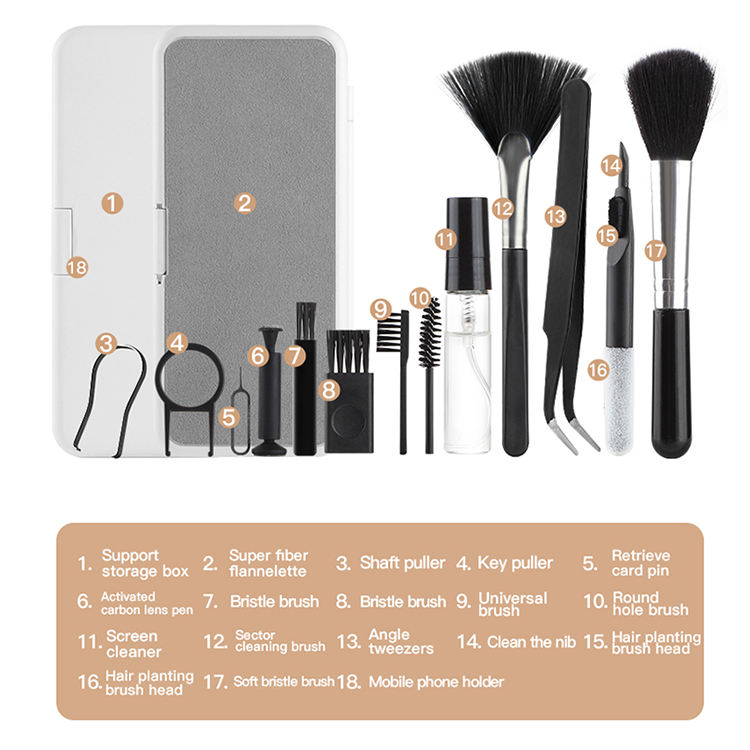 18 In 1 Smart Smart Accessories Cleaning Gadgets Tools Set