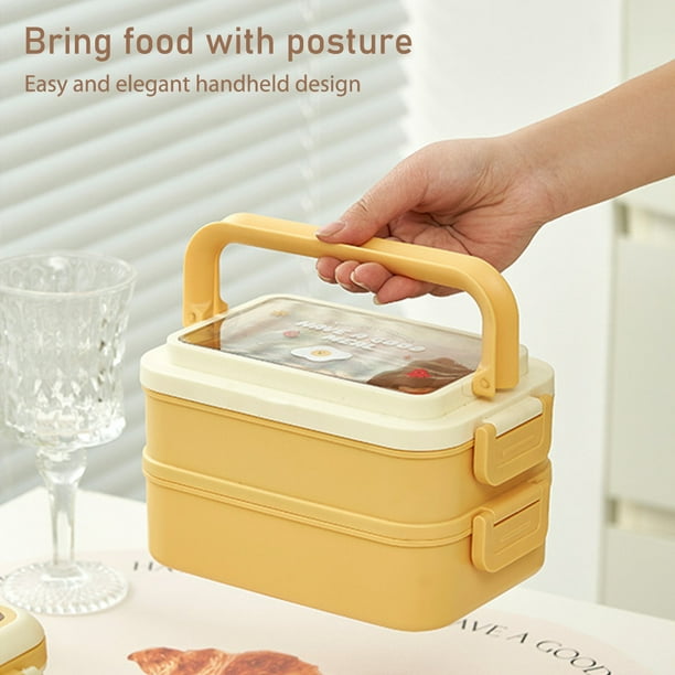Insulated Stainless Steel 2 Layer Lunch Box
