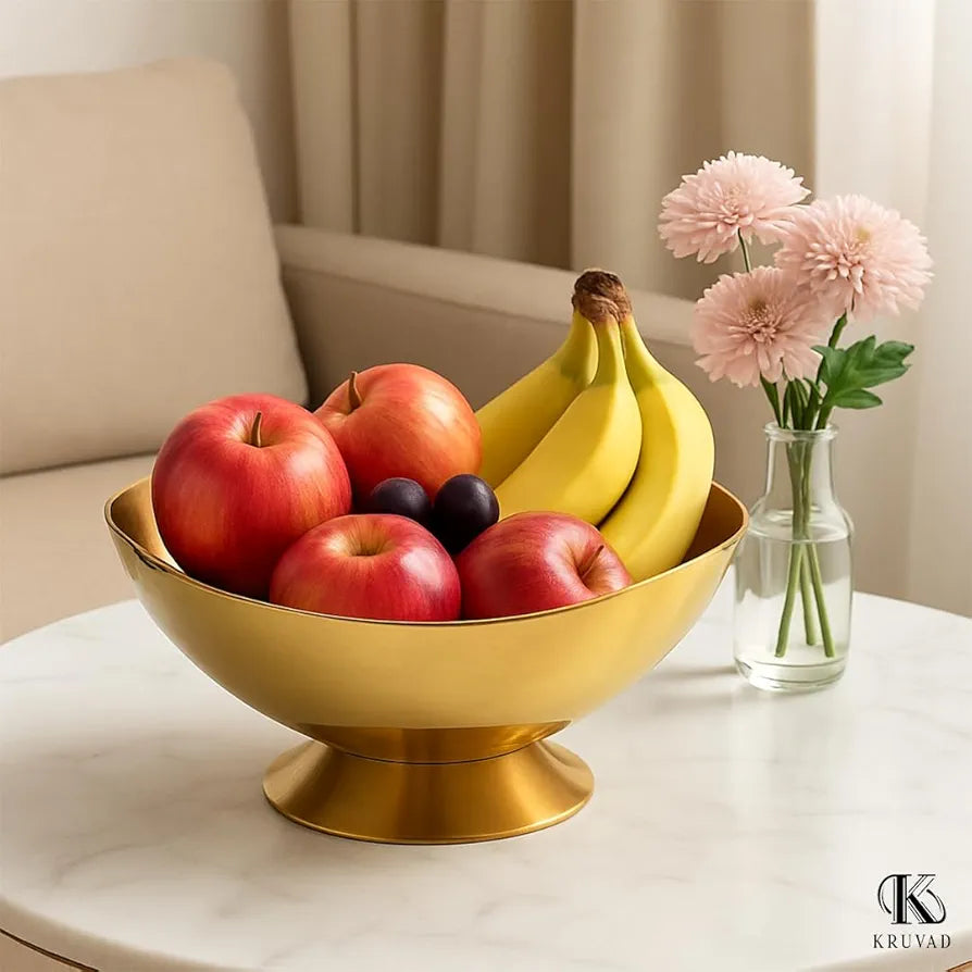 Luxury Golden Dining Table Bowl